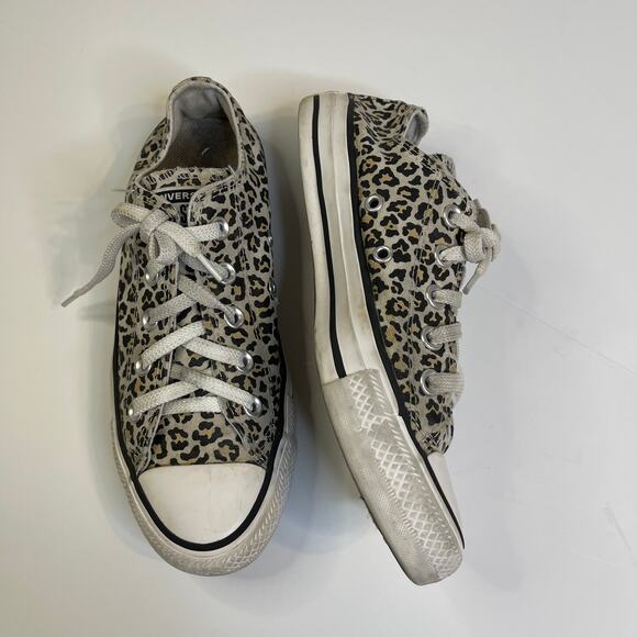 Converse Chuck Taylor All Star Cheetah Print, W6; M4 - Picture 2 of 8